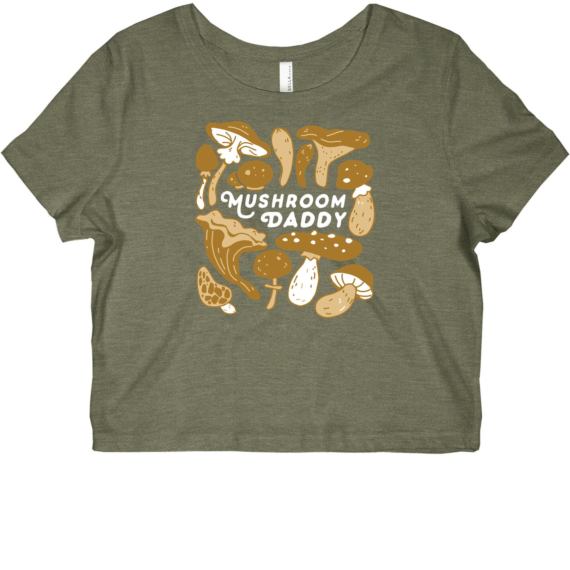 Mushroom Daddy Graphic Baby Tee